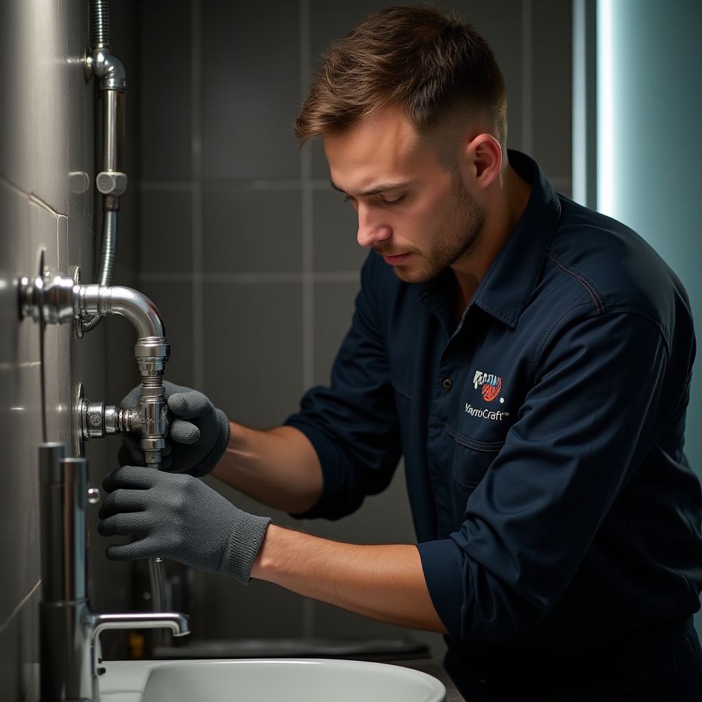 Профессиональный сантехник Kzfridomrouteguide за работой